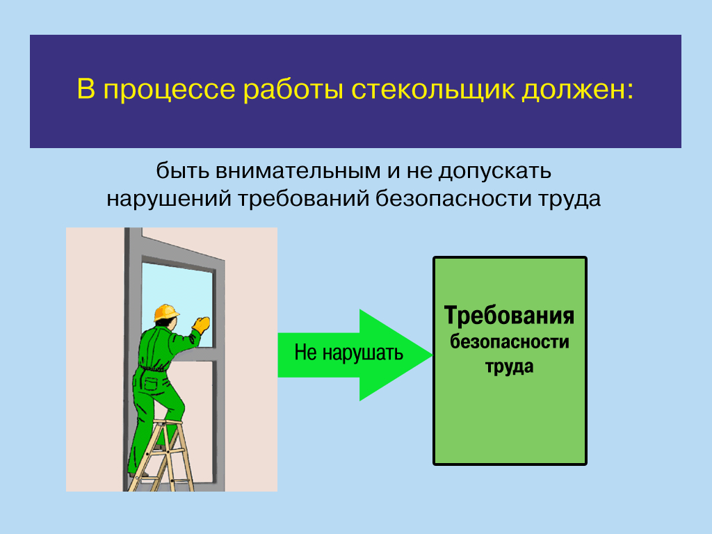 Стекольщик цена 3500.00 руб. в Владивостоке купить - Магазин кабинетов по  охране труда 